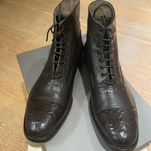 Alexander McQueen Ebony Boots Men’s Size 41 US Size 8